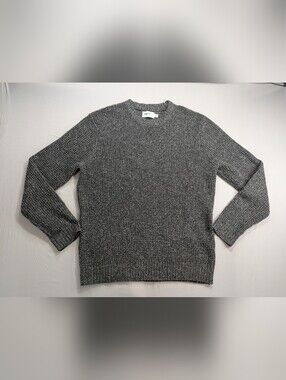 Wellen Cotton Blend Headlands Crewneck Pullover Knit Sweater Gray Men’s XL